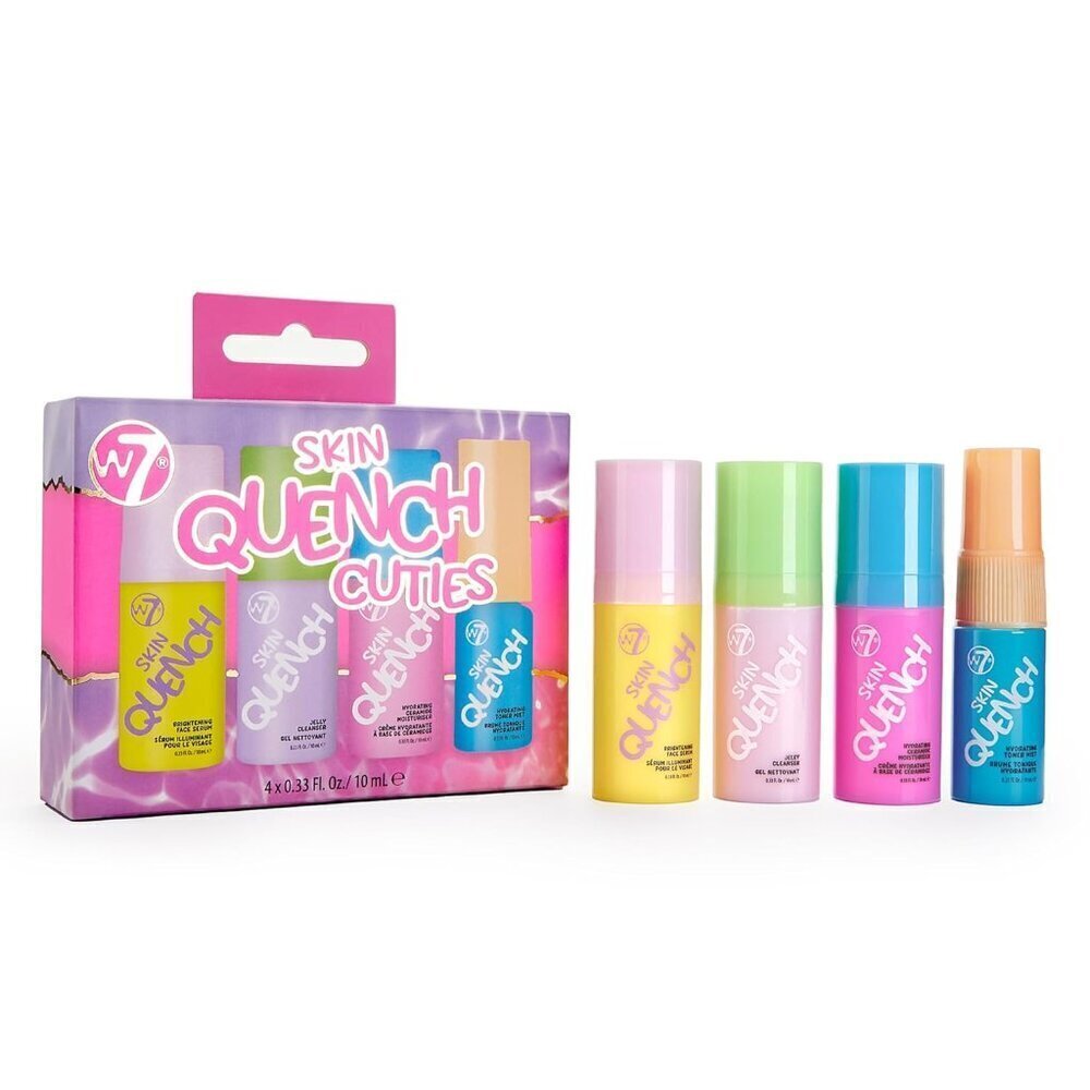 Skin Quench Cuties Gift Set - Travel Size Hydrating Skincare Minis - Moisturizin